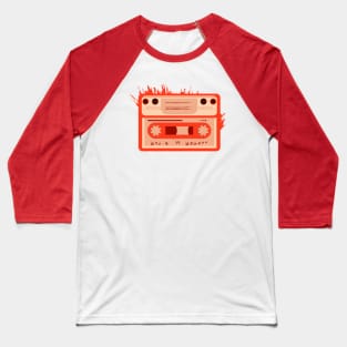 80's tape cassette Baseball T-Shirt